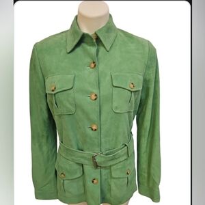 LAUREN RALPH LAUREN SUEDE JACKET